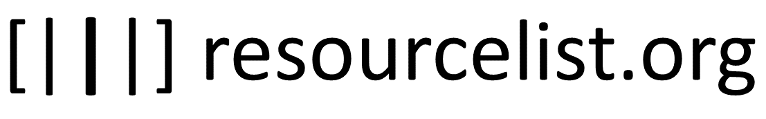 Resource List logo - horizontal